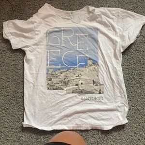 Santorini Greece T shirt- Bought in Santorini!